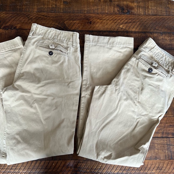 American Eagle Outfitters Other - 2 pairs American Eagle Outfitters tan Dress Pants